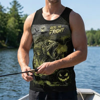 Swamp Bite Reel The Fright Halloween Tank Top