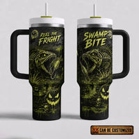 Swamp Bite Reel The Fright Halloween Tumbler