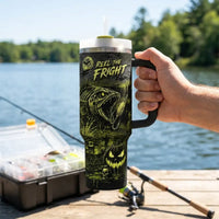 Swamp Bite Reel The Fright Halloween Tumbler