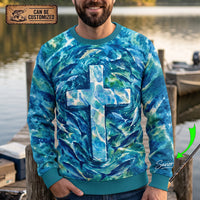 Savior Christian Ocean Fishing Sweater