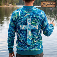 Savior Christian Ocean Fishing Sweater