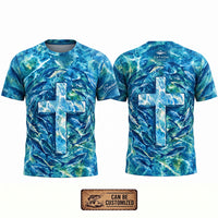 Savior Christian Ocean Fishing T-Shirt