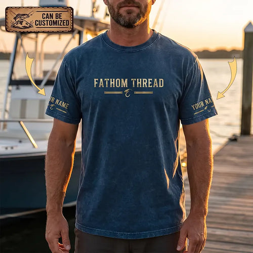 Personalized Bass Fishing Graphic T-Shirt