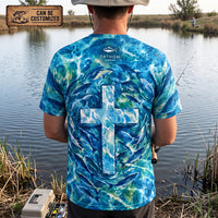 Savior Christian Ocean Fishing T-Shirt