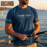 Personalized Bass Fishing Graphic T-Shirt