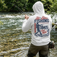 Personalized All-Star Fishing Vintage Hoodie