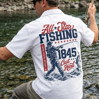 Personalized All-Star Fishing Vintage Hawaiian Shirt