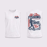 Personalized All-Star Fishing Vintage Tank Top