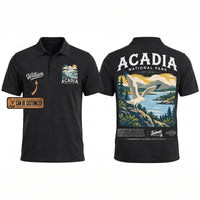 Personalized Acadia National Park Est 1916 Polo Shirt