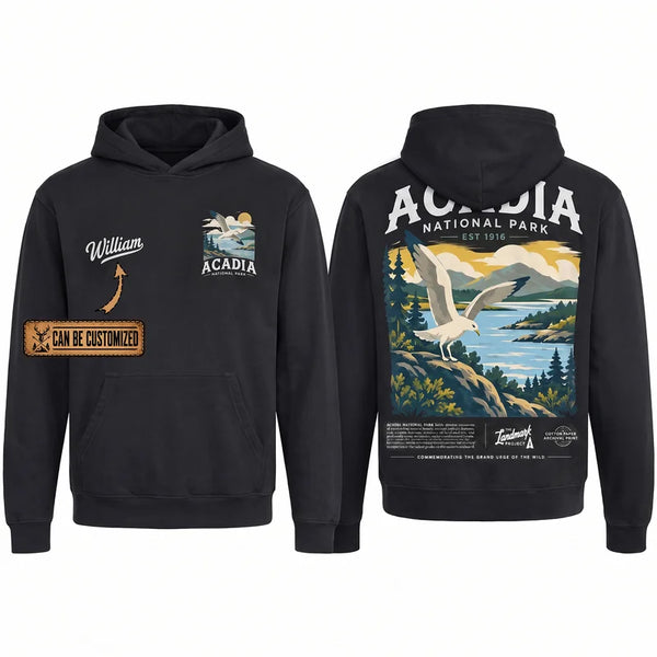 Personalized Acadia National Park Est 1916 Hoodie
