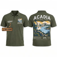 Personalized Acadia National Park Est 1916 Polo Shirt