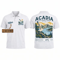 Personalized Acadia National Park Est 1916 Polo Shirt