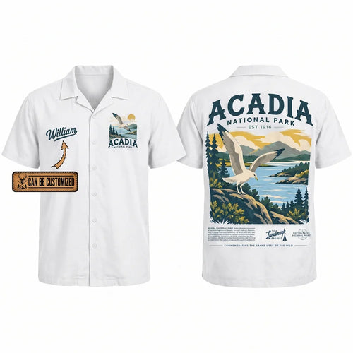 Personalized Acadia National Park Est 1916 Hawaiian Shirt