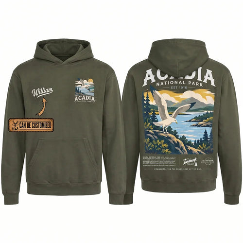 Personalized Acadia National Park Est 1916 Hoodie