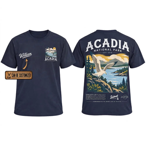 Personalized Acadia National Park Est 1916 T-Shirt