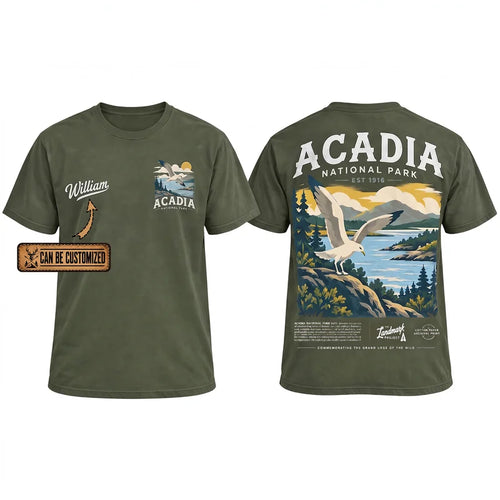 Personalized Acadia National Park Est 1916 T-Shirt