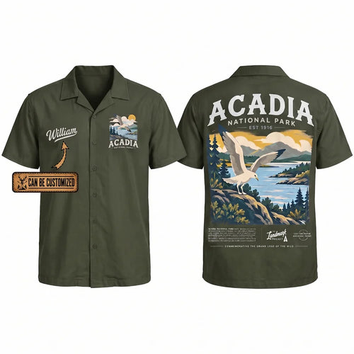 Personalized Acadia National Park Est 1916 Hawaiian Shirt