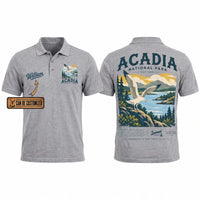 Personalized Acadia National Park Est 1916 Polo Shirt