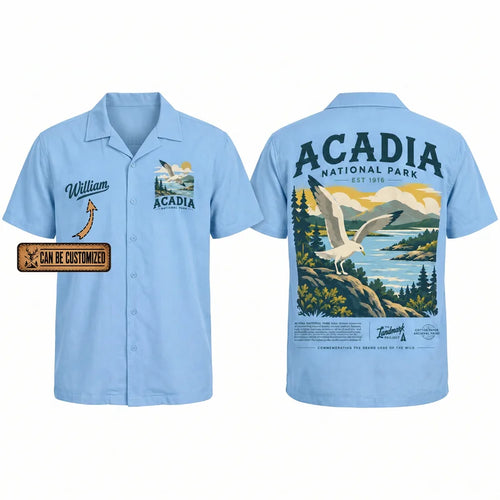 Personalized Acadia National Park Est 1916 Hawaiian Shirt