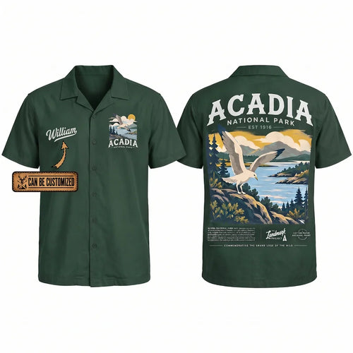 Personalized Acadia National Park Est 1916 Hawaiian Shirt