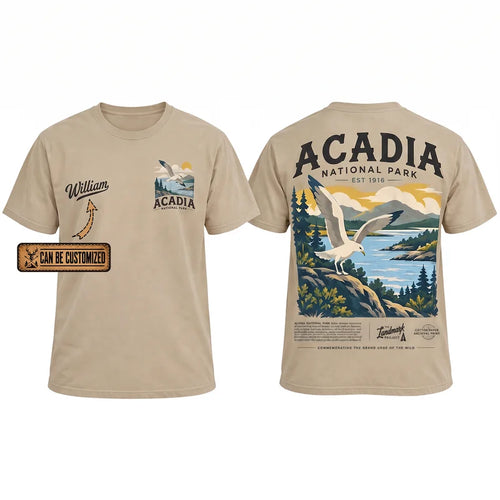 Personalized Acadia National Park Est 1916 T-Shirt