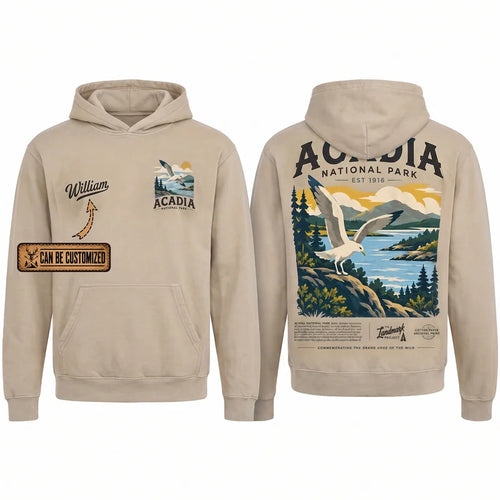 Personalized Acadia National Park Est 1916 Hoodie