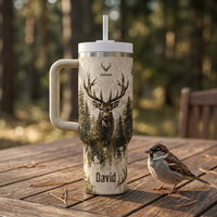 Born To Hunt Built For The Wild Deer Hunting 40oz Handled Tumbler