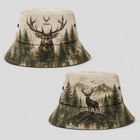 Born To Hunt Built For The Wild Deer Hunting Bucket Hat