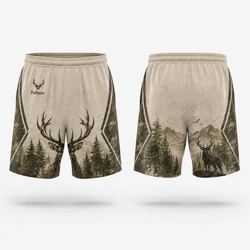 Born To Hunt Built For The Wild Deer Hunting Shorts