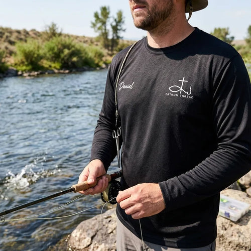 Personalized Fishers Of Men Jesus Fishing Christian Sweater
