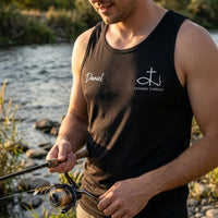 Personalized Fishers Of Men Jesus Fishing Tank Top
