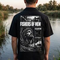 Personalized Fishers Of Men Jesus Fishing Hawaiian Shirt