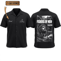 Personalized Fishers Of Men Jesus Fishing Hawaiian Shirt