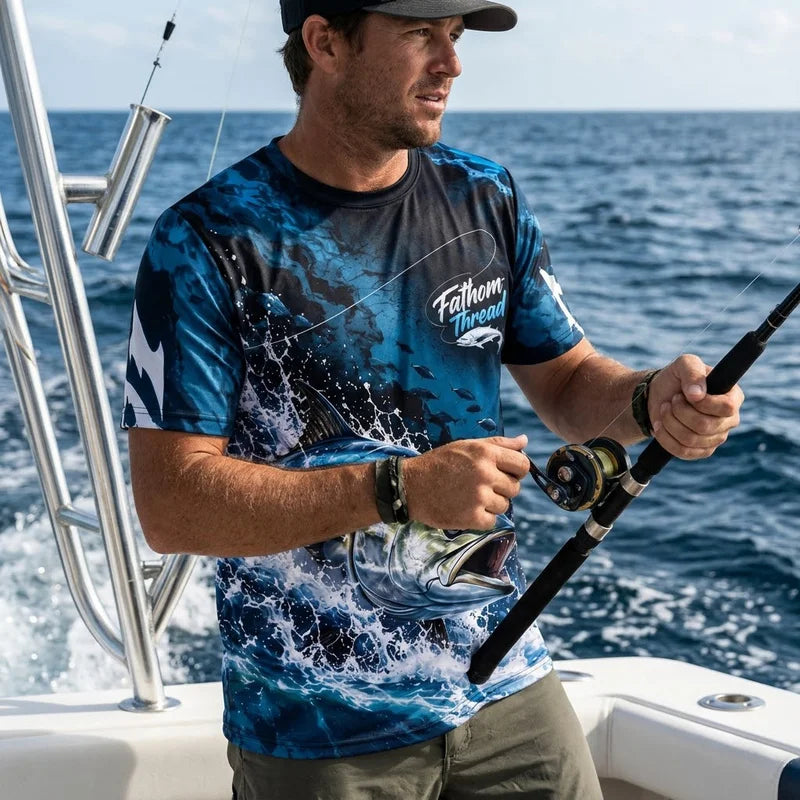 My Therapist Has Fins Tuna Fishing 3D T-Shirt