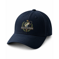 Grace Faith Fishing Christian Embroidered Cap