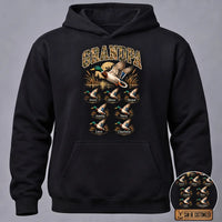 Personalized Mallard Duck Grandpa Hoodie