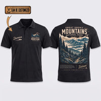 Personalized Great Smoky Mountains National Park Vintage Polo Shirt