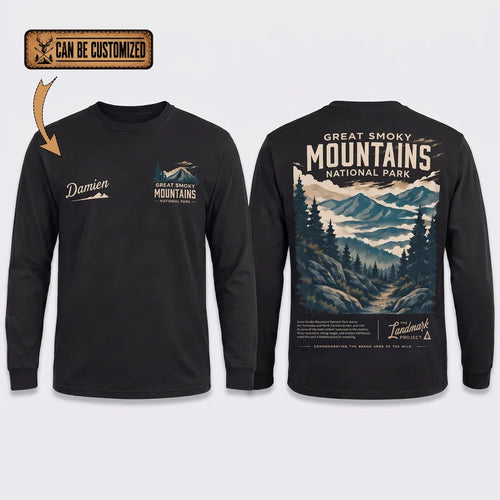 Personalized Great Smoky Mountains National Park Vintage Sweater