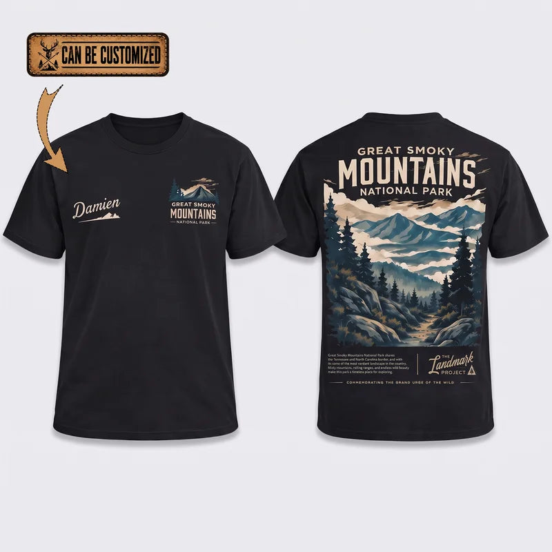 Personalized Great Smoky Mountains National Park Vintage T-Shirt