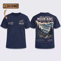 Personalized Great Smoky Mountains National Park Vintage T-Shirt
