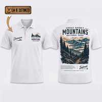 Personalized Great Smoky Mountains National Park Vintage Polo Shirt