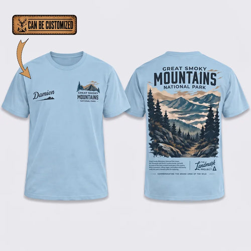 Personalized Great Smoky Mountains National Park Vintage T-Shirt