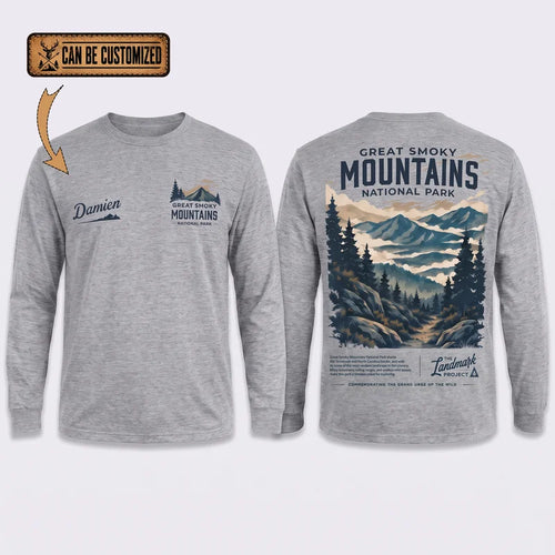 Personalized Great Smoky Mountains National Park Vintage Sweater