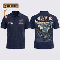 Personalized Great Smoky Mountains National Park Vintage Polo Shirt