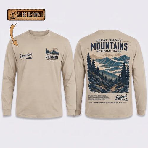 Personalized Great Smoky Mountains National Park Vintage Sweater
