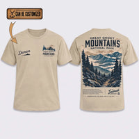 Personalized Great Smoky Mountains National Park Vintage T-Shirt