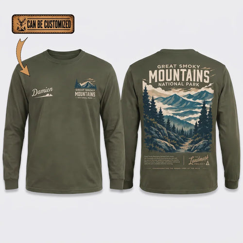 Personalized Great Smoky Mountains National Park Vintage Sweater
