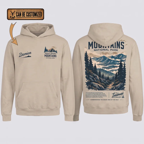 Personalized Great Smoky Mountains National Park Vintage Hoodie