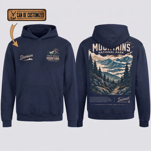 Personalized Great Smoky Mountains National Park Vintage Hoodie