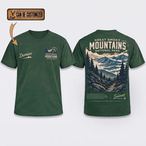 Personalized Great Smoky Mountains National Park Vintage T-Shirt